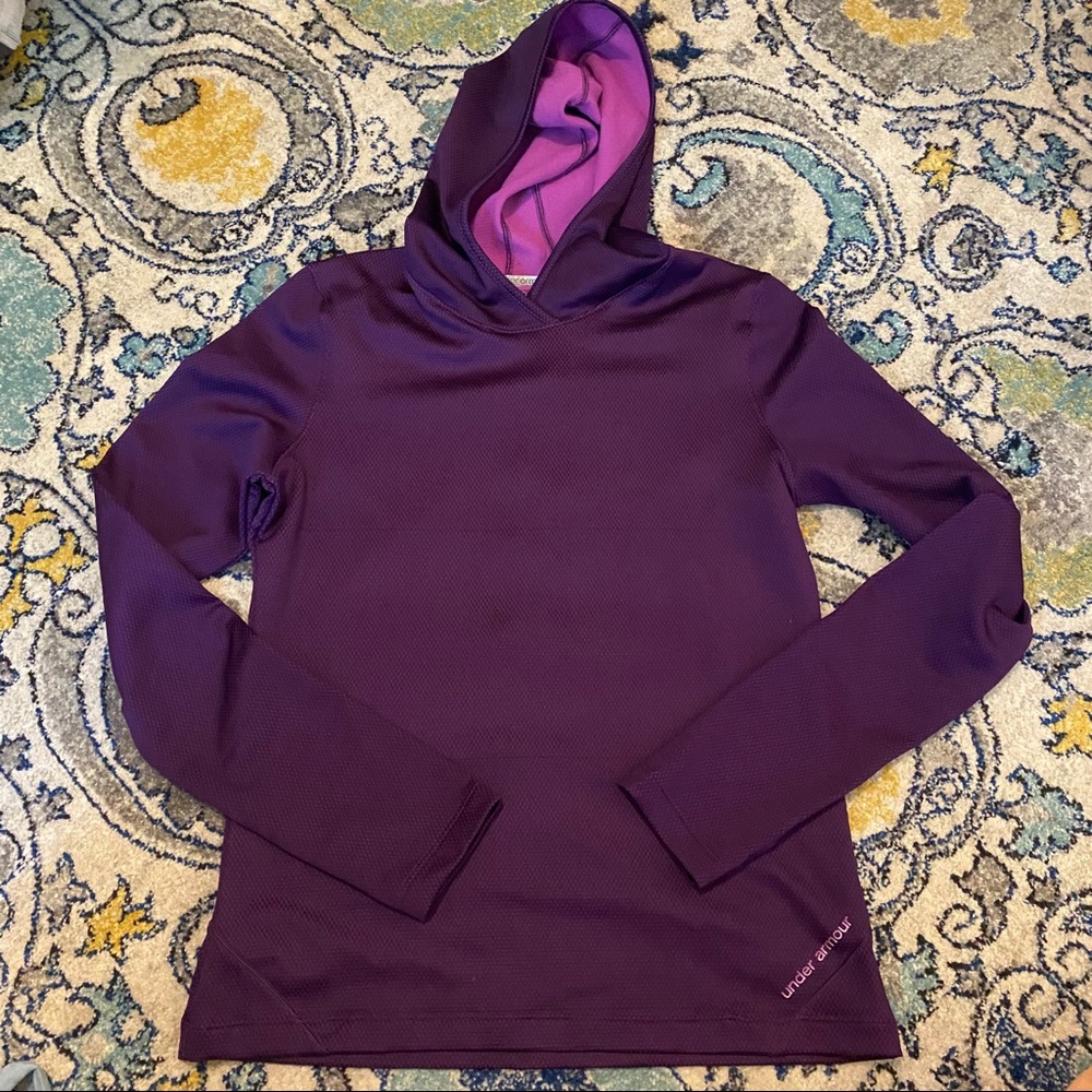 Gorgeous Purple Under Armour Hoodie - Picture 1 of 7